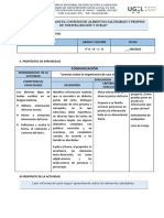 Sesión 01 - Com - Leemos sobre alimentacion saludable