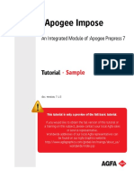 Sample Apogee Impose Basic Tutorial