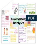 Mental Wellbeing Activity Grid