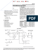 CD4013B CMOS Dual D-Type Flip-Flop: 1 Features 3 Description