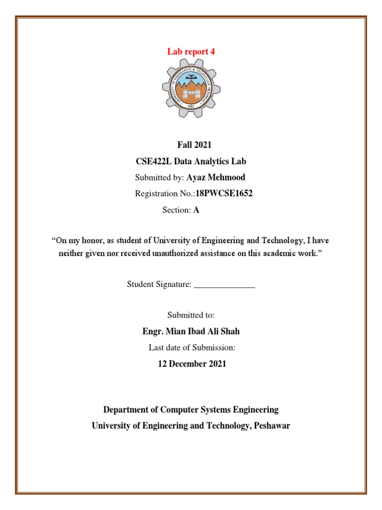 Lab 4 | PDF | Computers