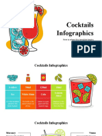 Cocktails Infographics by Slidesgo