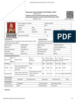 Combined Entrance Test For B.Ed. (CET - B.Ed.) - 2021