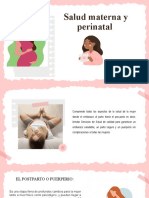 Salud Materna y Perinatal