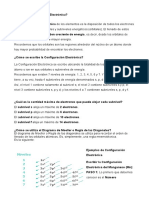 Qué Es La Configuración Electrónica