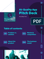 Air Quality App Pitch Deck