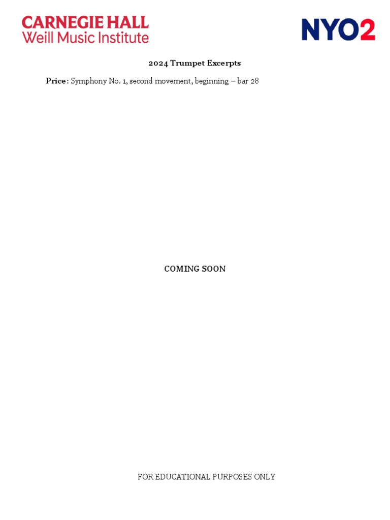 Trumpet Excerpts v2 PDF