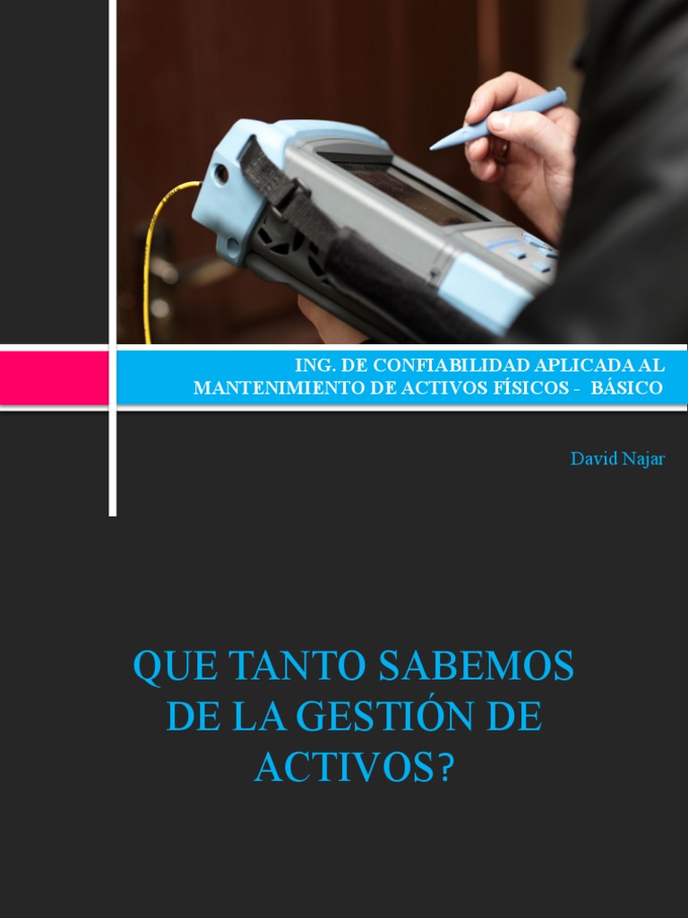 Ing de confiabilidad aplicada al mantenimiento cliente tecsup