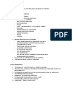 Guia para Realizar El Trabajo de Auditoria