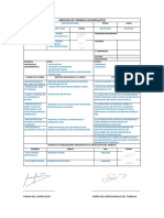 Analisis de Trabajo Seguro (Ats) : Firma Del Supervisor Firma Del Responsable Del Trabajo