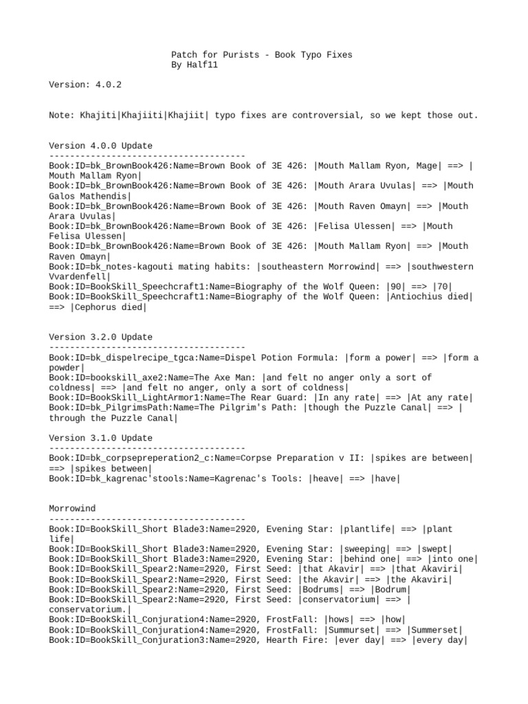 3-patch-for-purists-book-typo-fixes-version-history-pdf