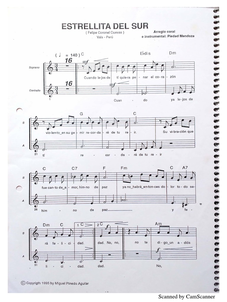 Estrellita Del Sur | PDF