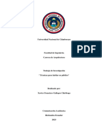 Técnicas para Hablar en Público