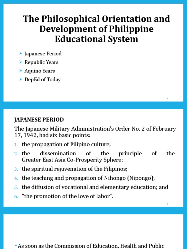 Evolution of Philippine Education System | PDF | Schools