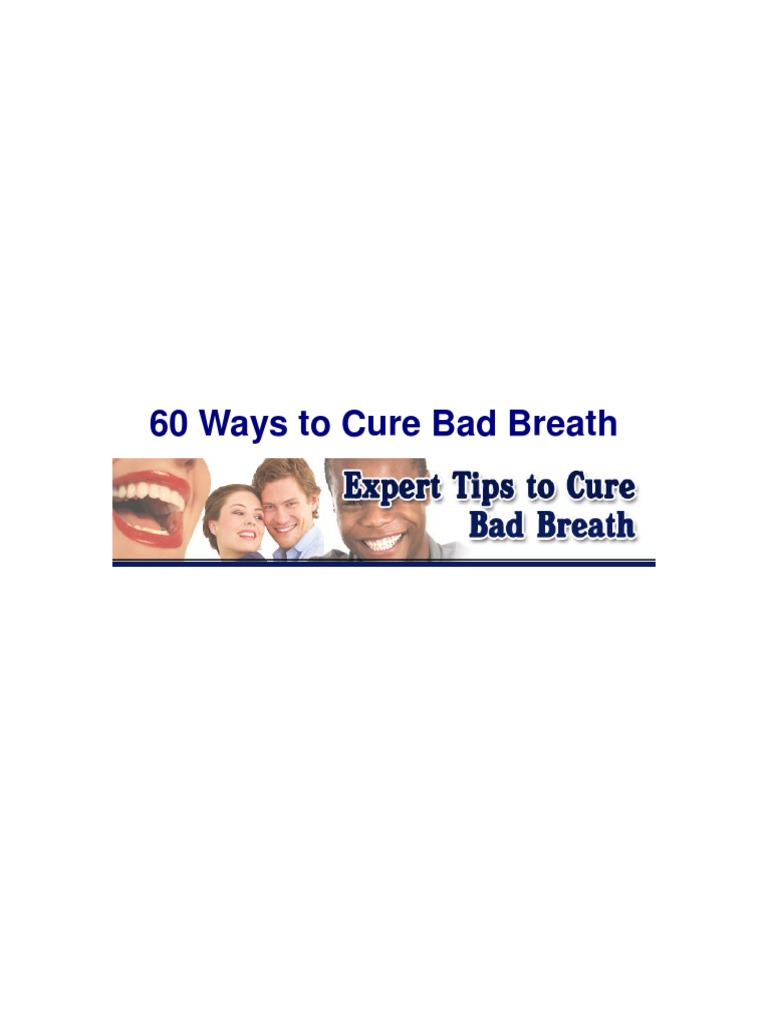 60 Ways To Cure Bad Breath PDF
