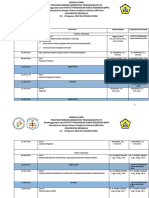 Rundown Pelatihan Mediasi Batch 73 JAKARTA ZOOM