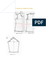 CÔNG THỨC THIẾT KẾ RẬP ÁO SOMI NỮ CƠ BẢN K64