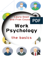 Psicología Del Trabajo. Conceptos Básicos - Laura Dean, Fran Cousans