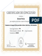 Certificado Python
