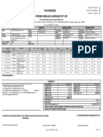 Tax Invoice: Insurance Invoice Pothen Vehicles & Services PVT LTD
