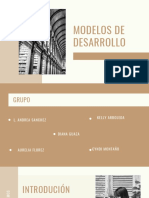 Modelos de Desarrollo