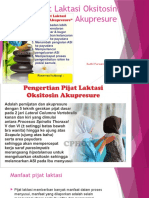 Pijat Laktasi Oksitosin Akupresure