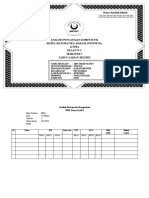 Analisis Pencapaian Kompetensi