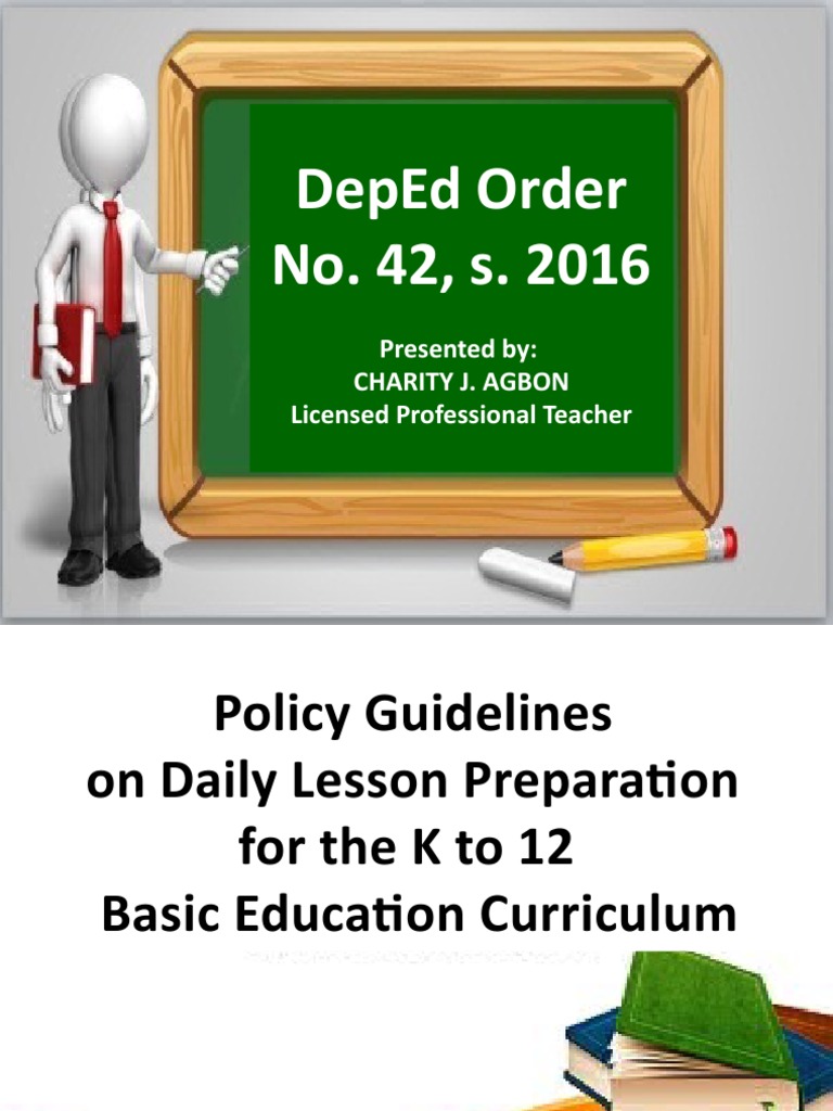 Deped Order 42 S. 2017 Pdf Download