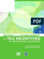 2018 Design Assessment Tax Incentives UN CIAT