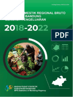 Produk Domestik Regional Bruto Kabupaten Bandung Menurut Pengeluaran 2018-2022