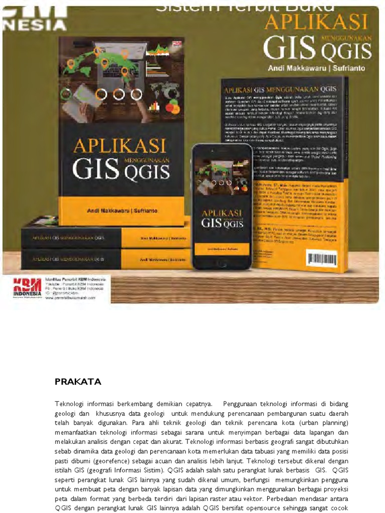 Buku Aplikasi Gis Menggunakan Qgis Cetakan Ii Pdf
