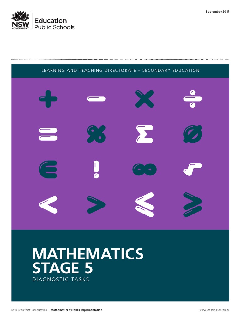 Stage 5 diagnostic tests pdf