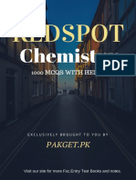 Redspot Chemistry 1000 MCQs