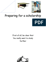 Preparing For A Scholarship
