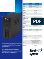 Pure Line - Line Interactive 650 VA To 3000 VA Spec Sheet 2020