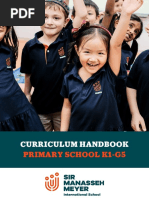 SMMIS K1 G5 Curriculum Handbook