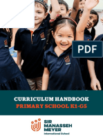 SMMIS K1 G5 Curriculum Handbook