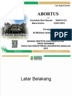 CRS Abortus Inkomplit