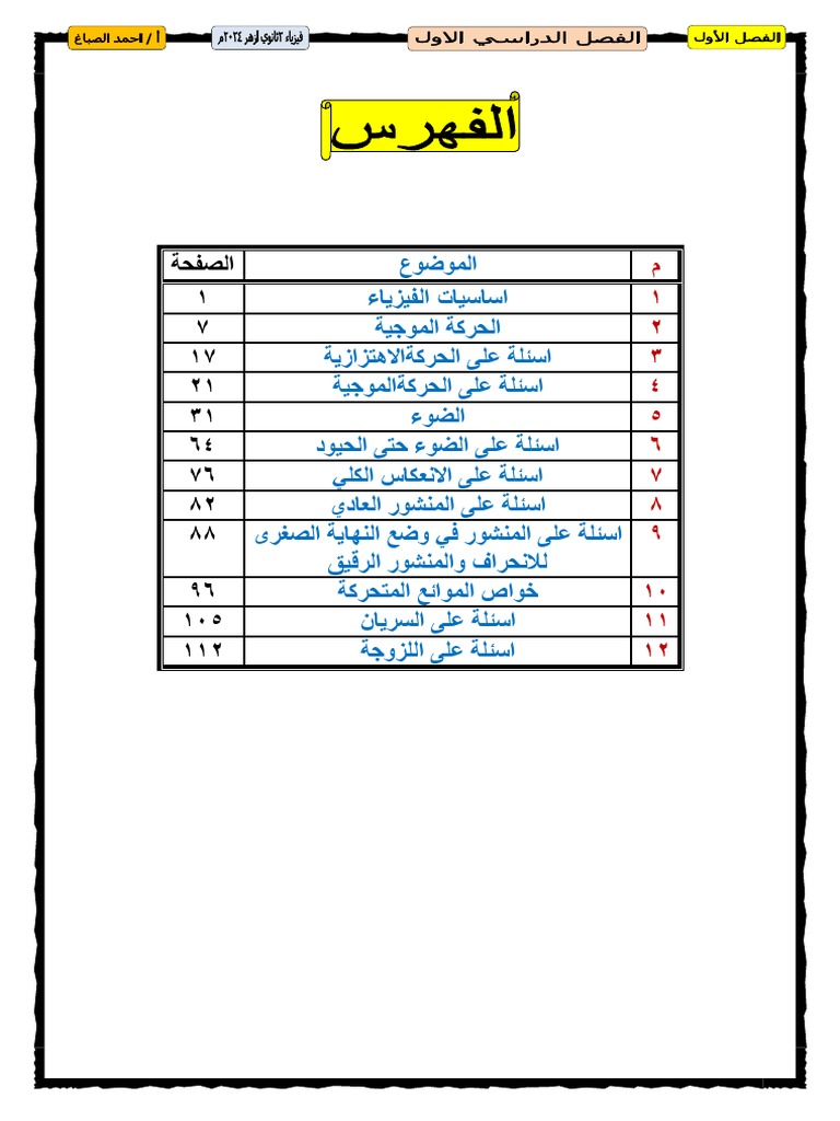 2ث شرح 2024م | PDF