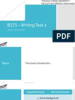 IELTS - Writing Task 2 - Tips 11-20