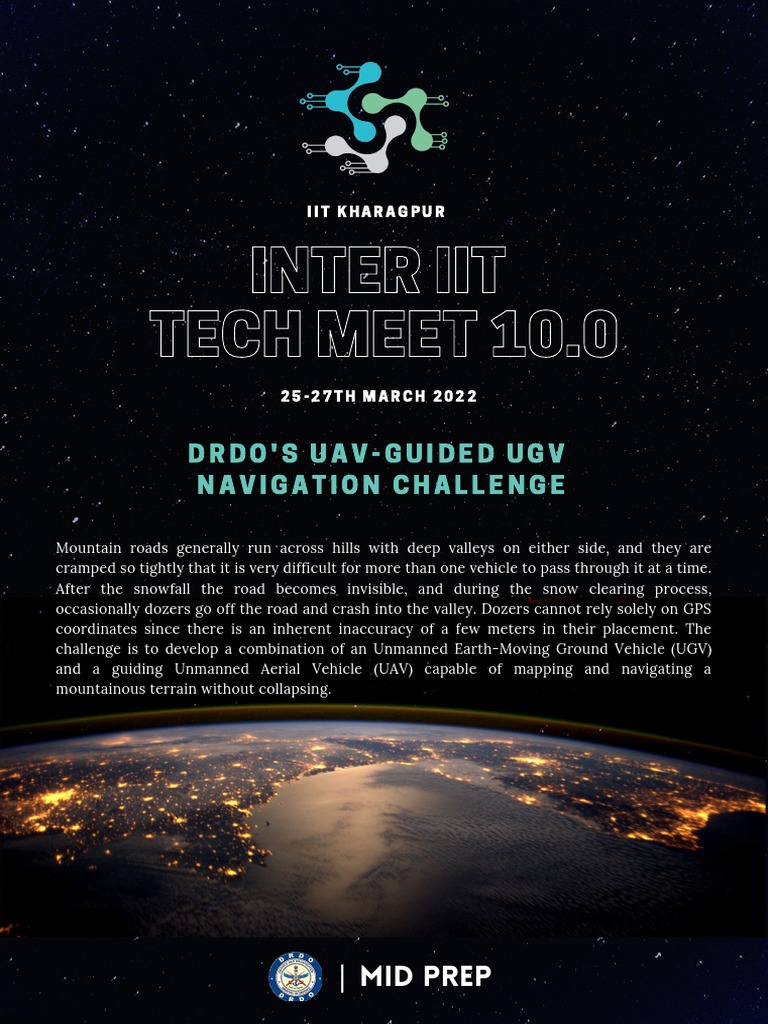 DRDO MidPrep PDF Unmanned Aerial Vehicle Simulation