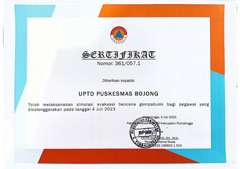 Dokumen Hilang Akibat Bencana, Sertifikat Elektronik Jadi Solusi Cepat