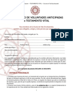 DOCUMENTO DE VOLUNTADES ANTICIPADAS EdV