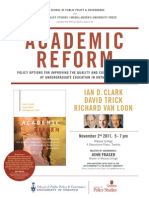 Academic Reform Poster Endorse