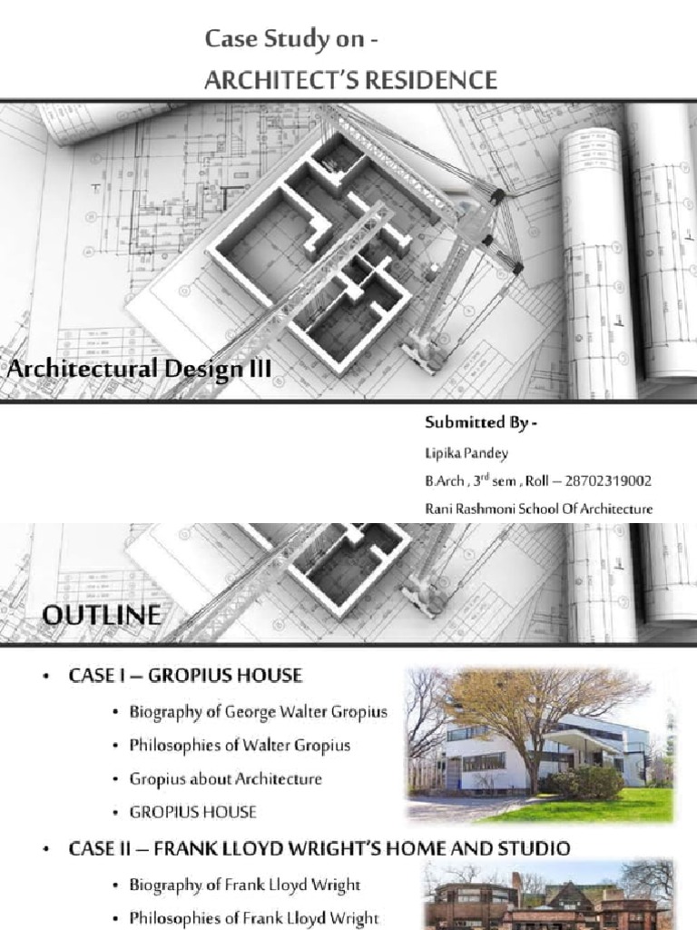 Architectural Design Case Study Sample | PDF
