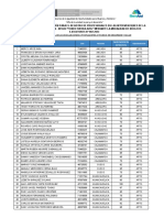 RESULTADO DE Evaluaciones