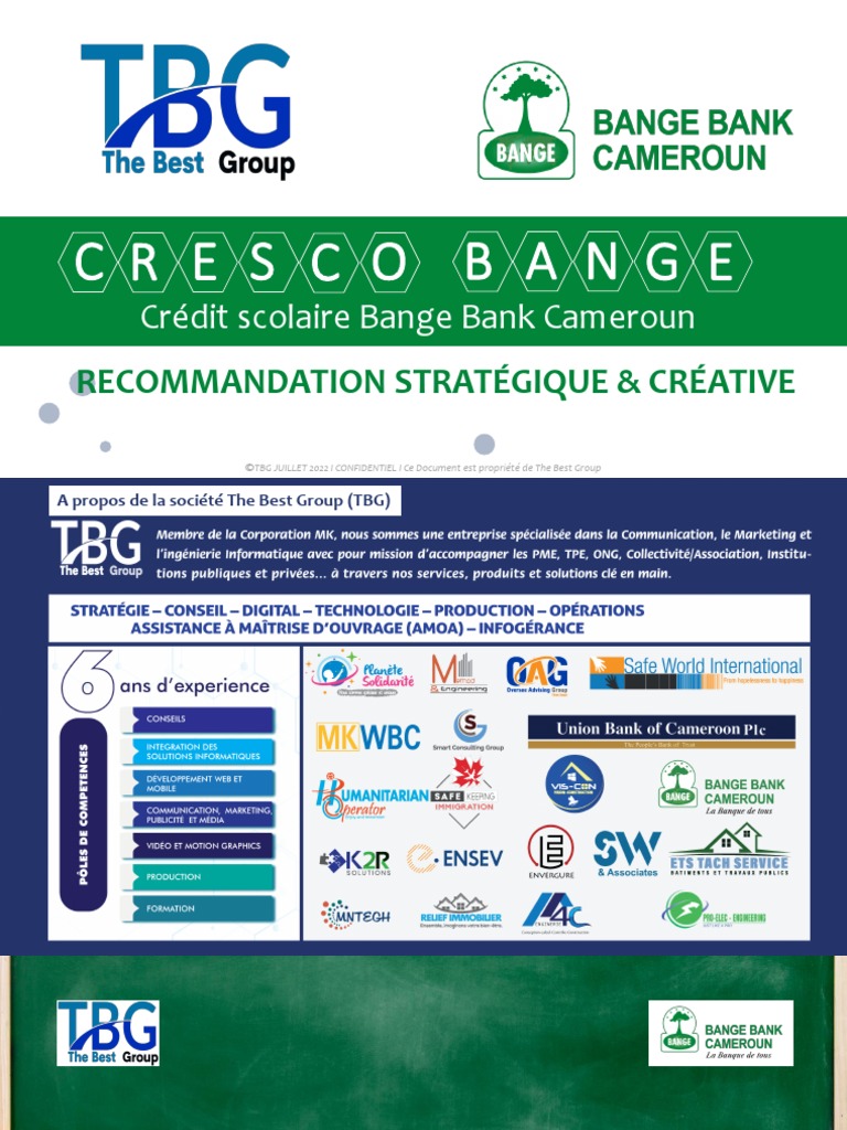 TBG - Crédits Scolaires - BANGE - 14072022 | PDF