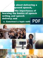 Demo_Delivering a Self Composed Speech