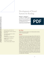 Schlaggar2007 - Development of Neural Systems For Reading