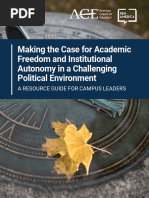Academic Freedom Resource Guide